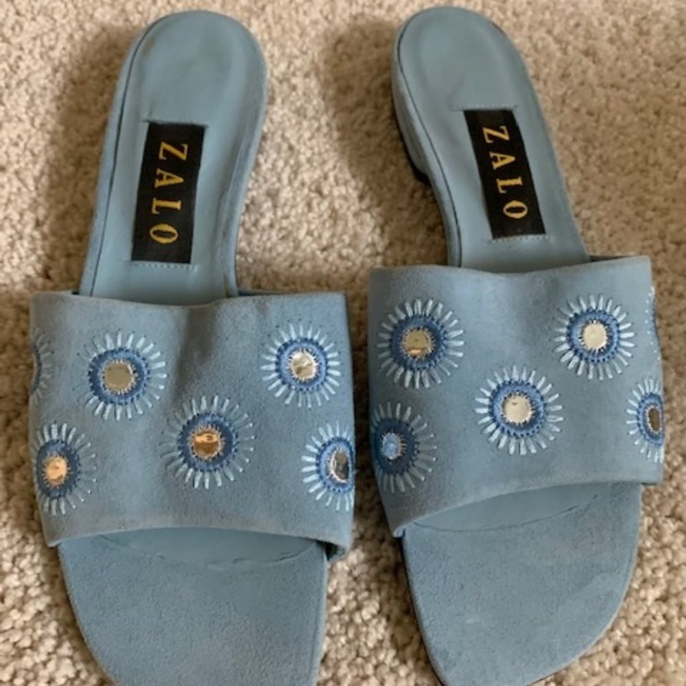 Zalo slide sandal - Spain - 7 to 7.5 medium (see description)